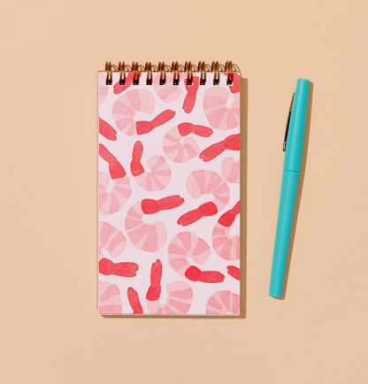 Shrimp Cocktail Small Spiral Notebook