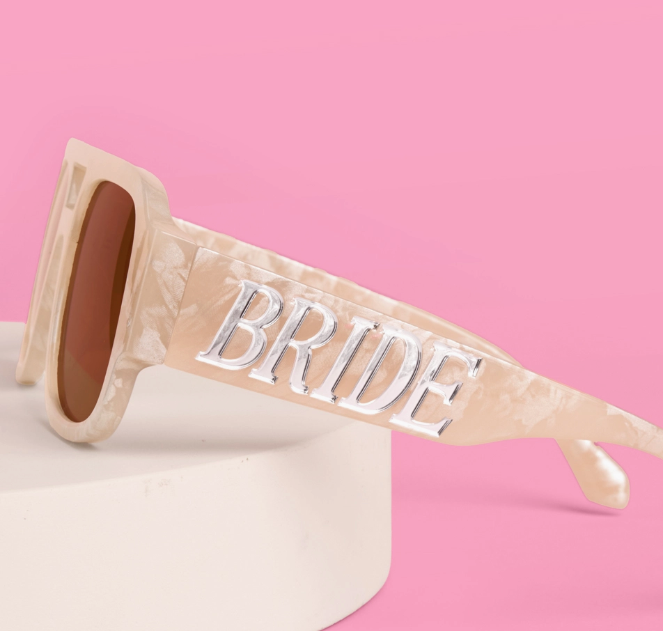 Pearlized Bride Sunglasses