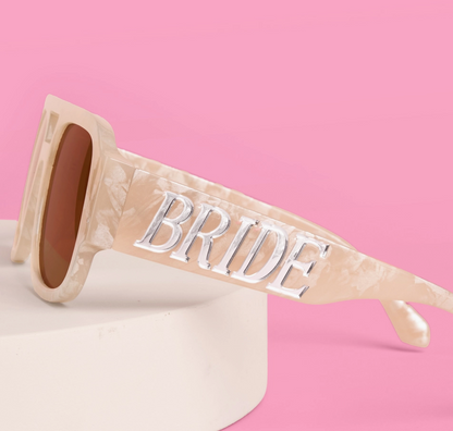 Pearlized Bride Sunglasses