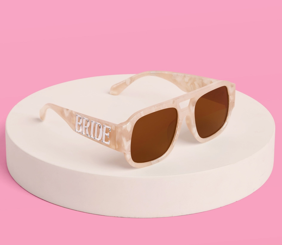 Pearlized Bride Sunglasses
