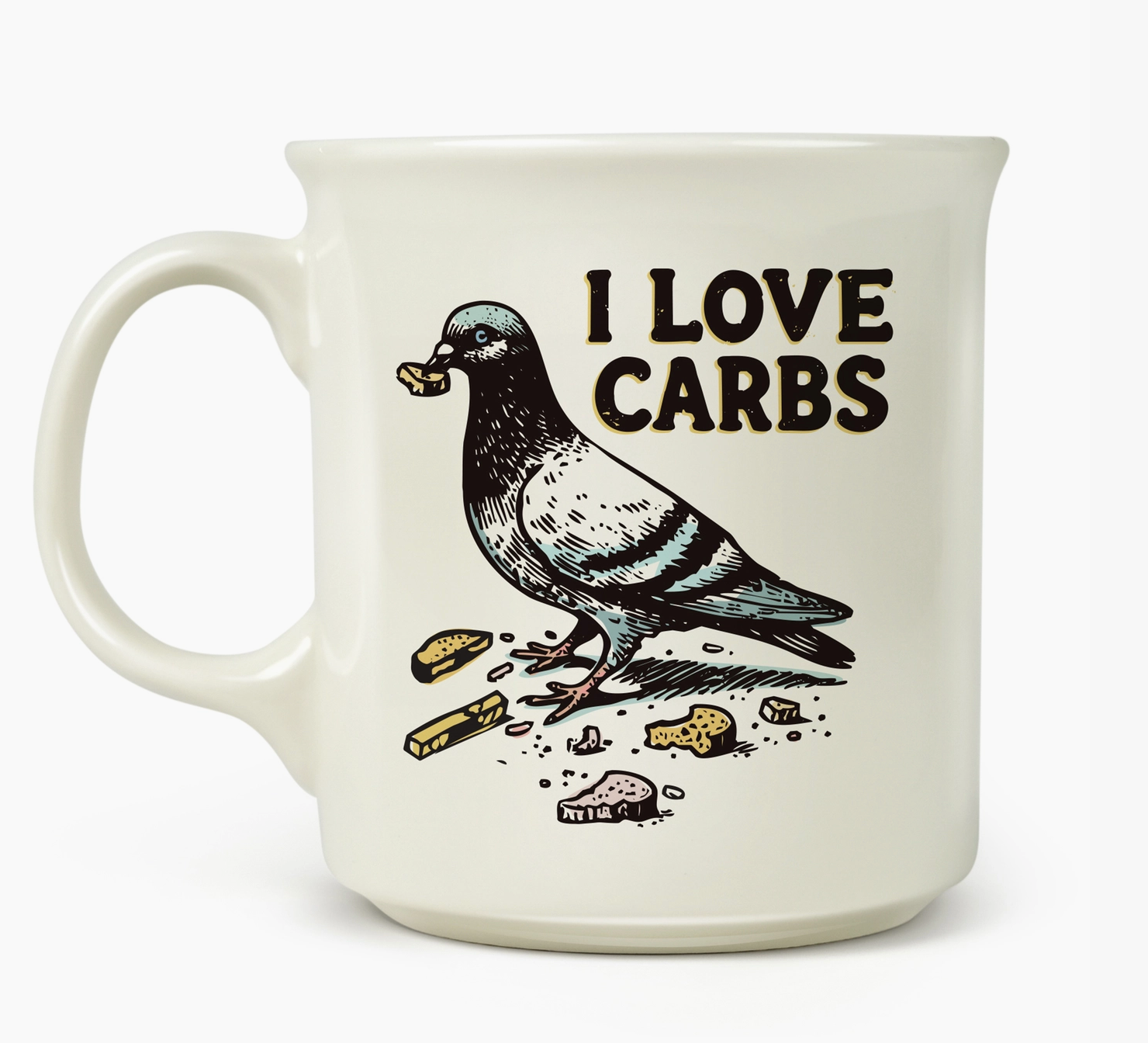 "I Love Carbs" Mug