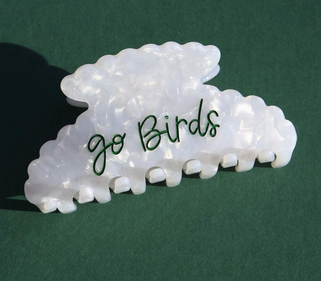 Go Birds (Pearl) Hair Clip