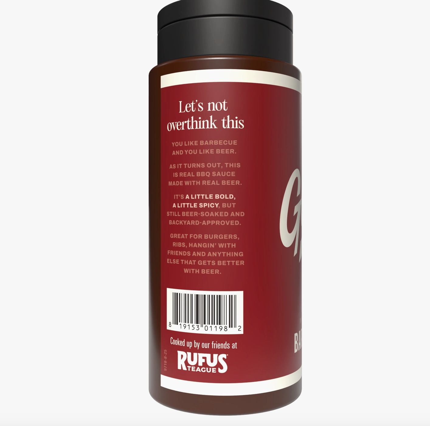 Amped Up Garage Beer BBQ Sauce