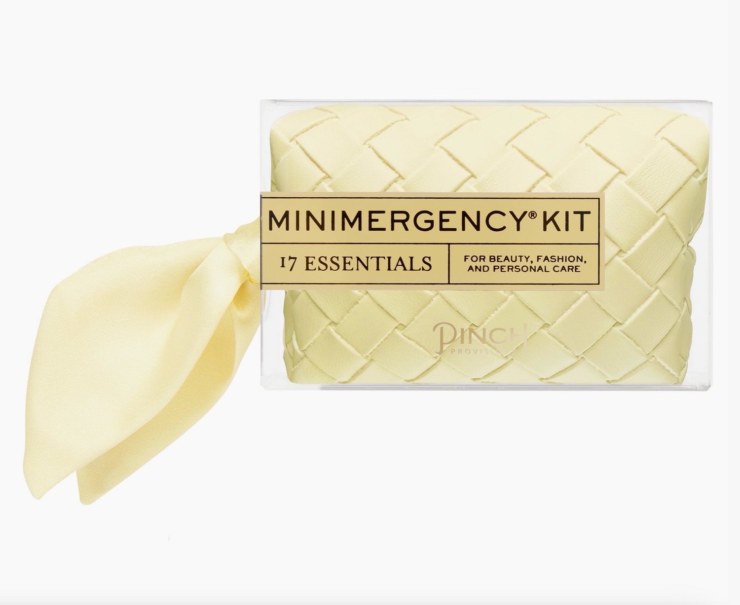 Yellow Woven Minimergency Kit