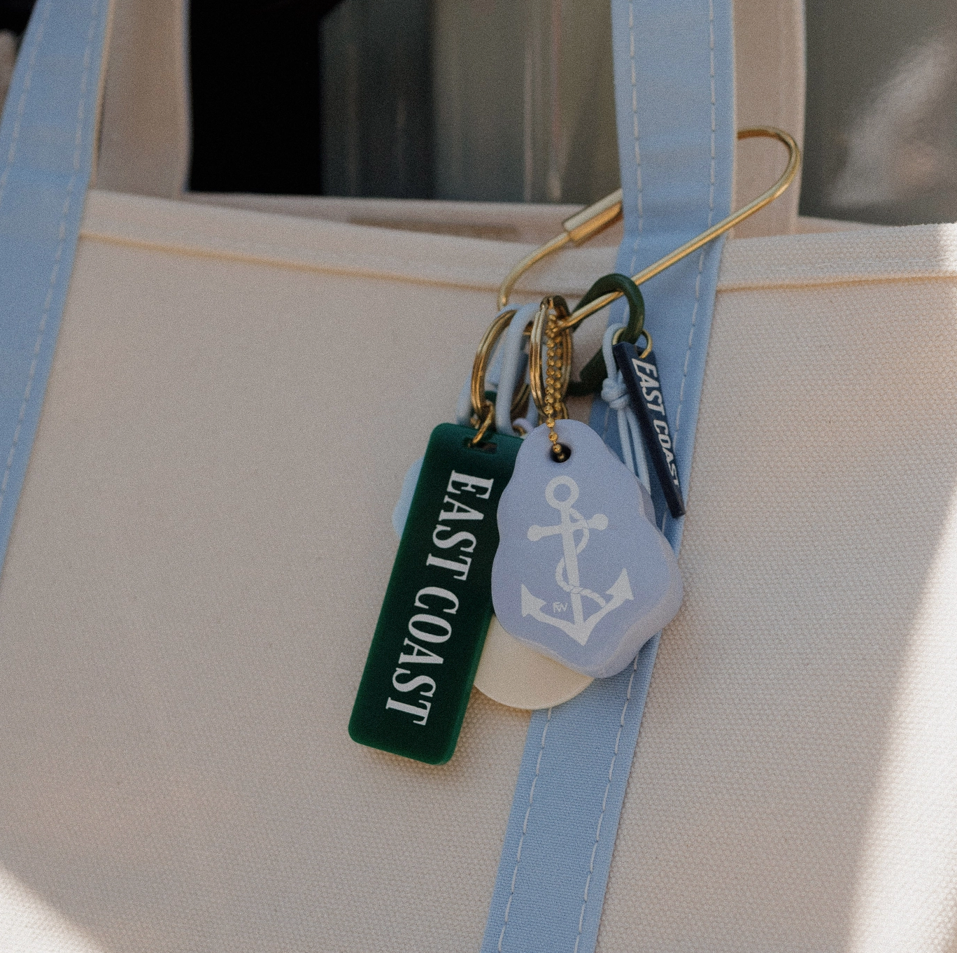 Anchor Floating Keychain