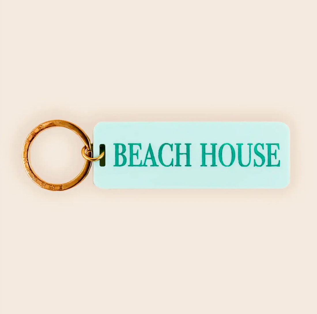 "Beach House" Keychain