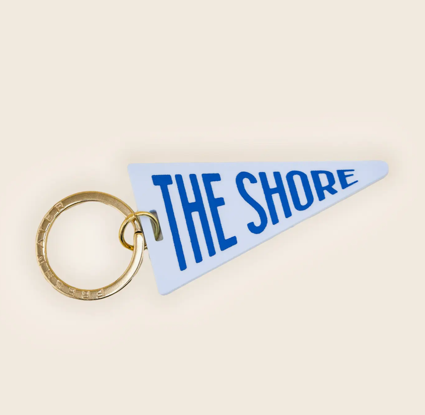 "The Shore" Pennant Flag Keychain