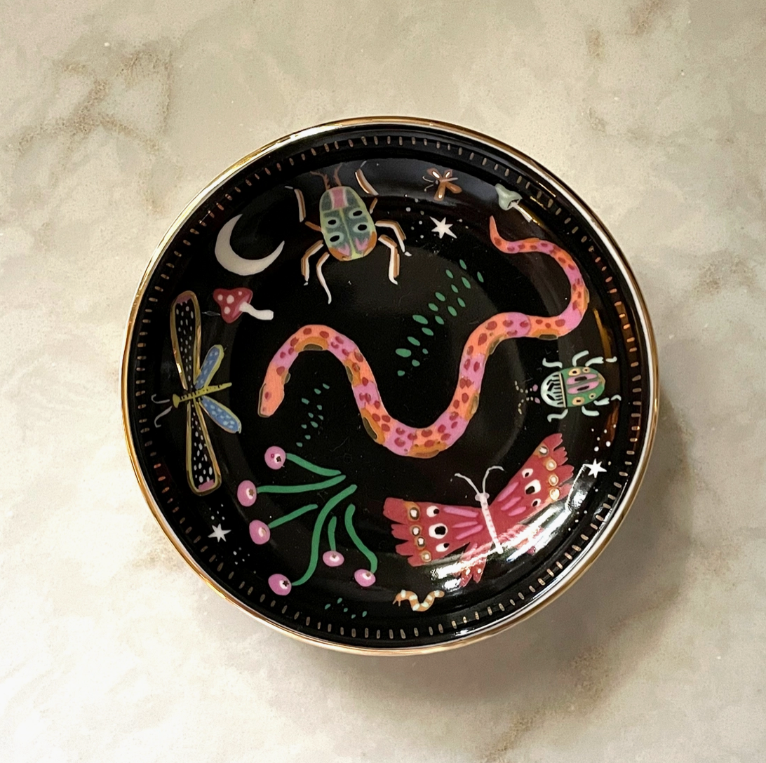 Midnight Garden Trinket Tray