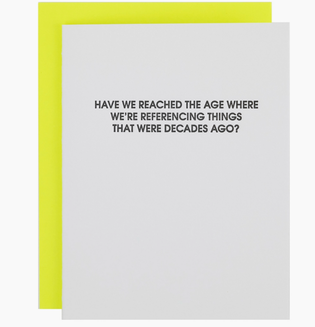 Referencing Decades Card