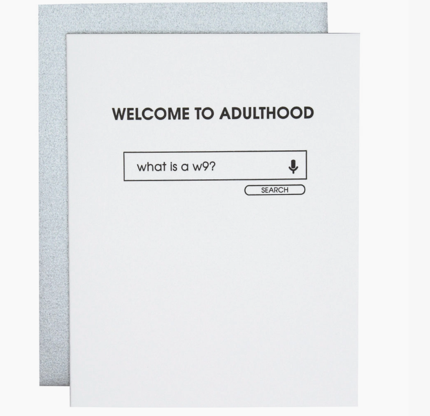 Adulthood W9 Card