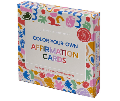 Color-Your-Own Affirmation Cards