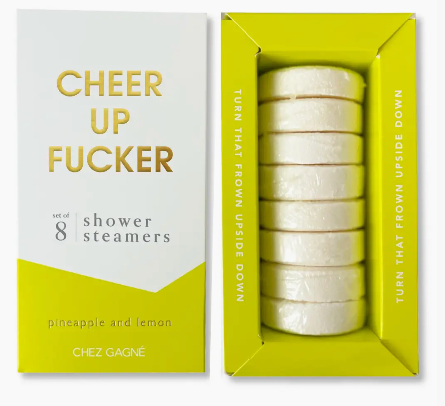 "Cheer Up, Fucker" Shower Steamers