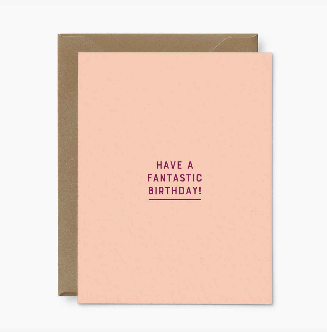 "Fantastic Birthday" Card