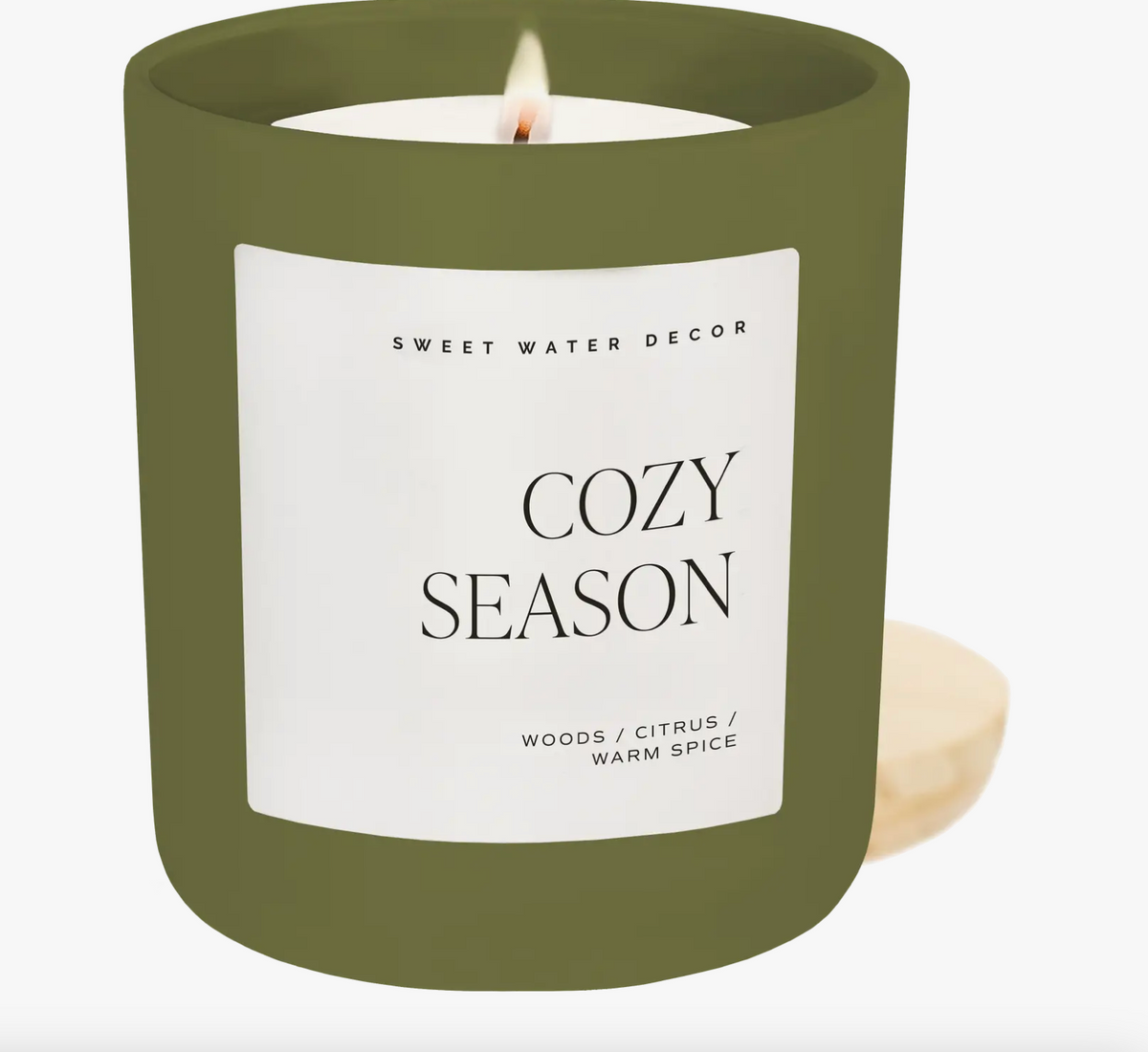 Cozy Season 15oz. Candle (Green)