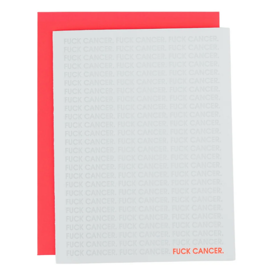 "Fuck Cancer" Card