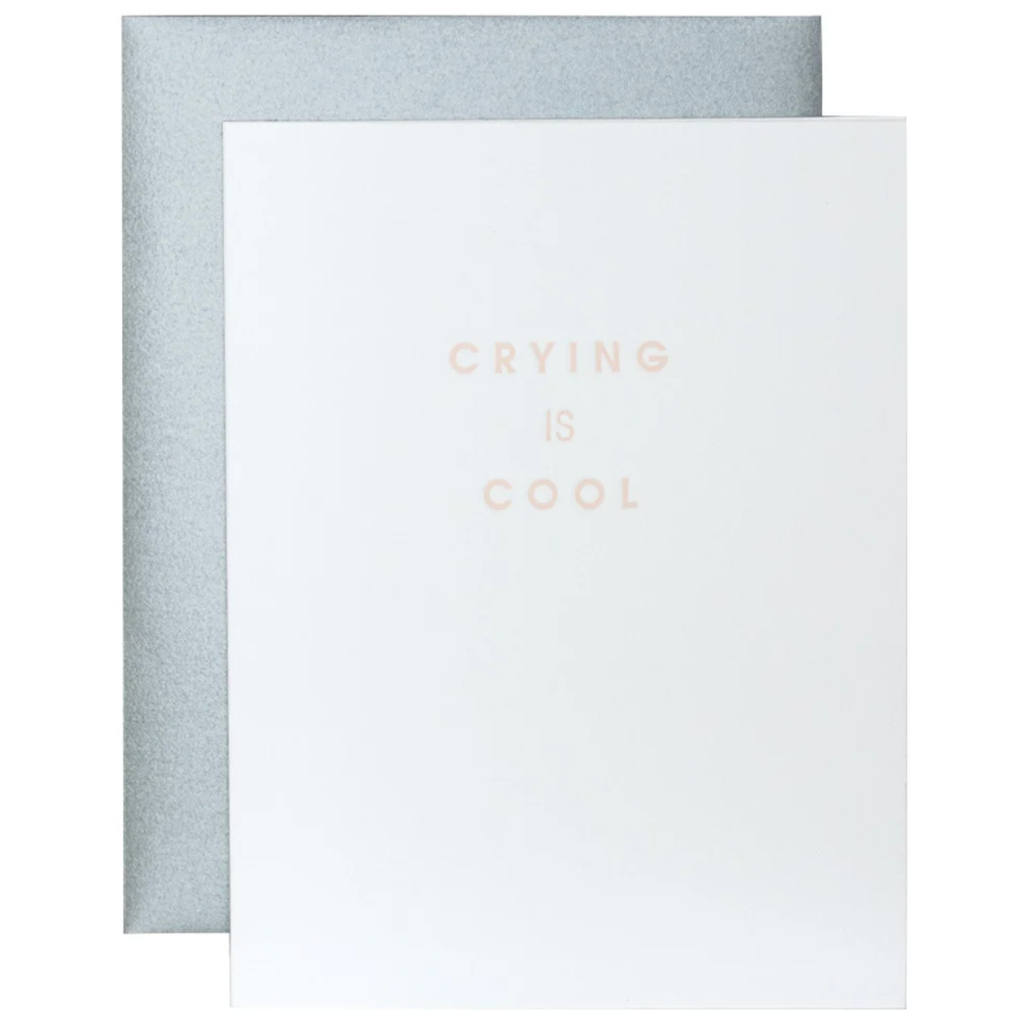 Crying is Cool Card