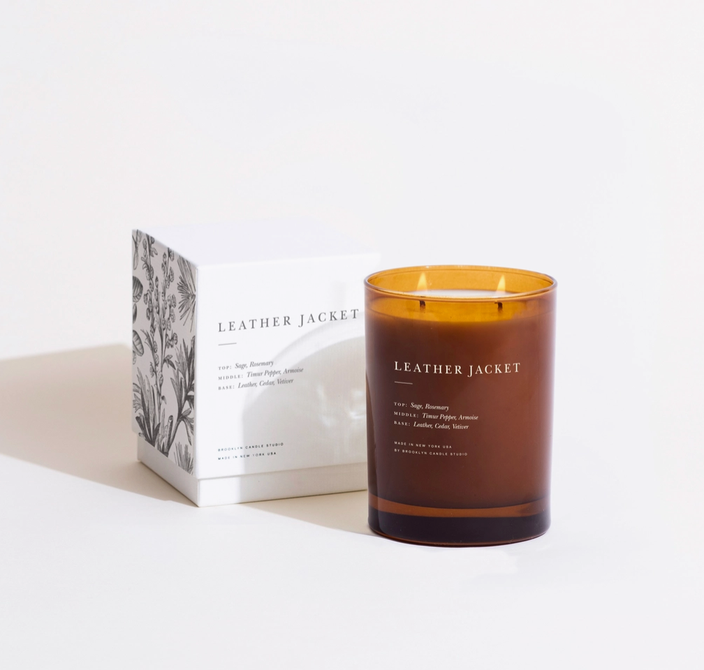 Leather Jacket Candle