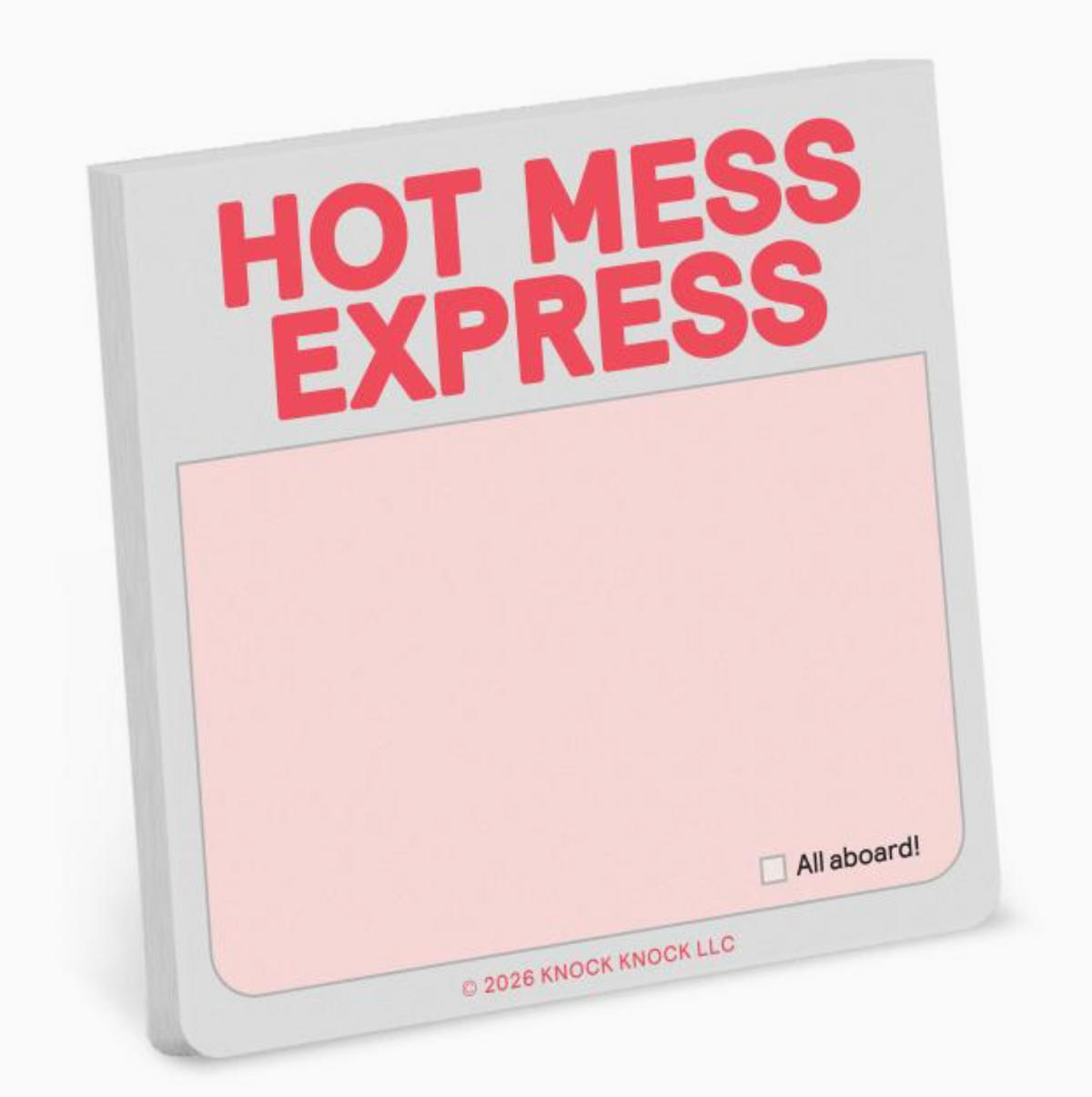 Hot Mess Express Sticky Note