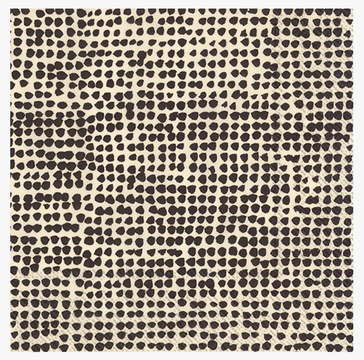 Orkanen Black Cocktail Napkins