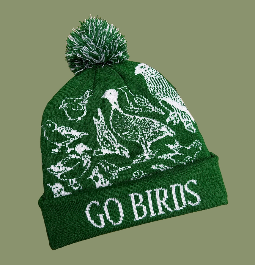 Go Birds Pom Pom Beanie