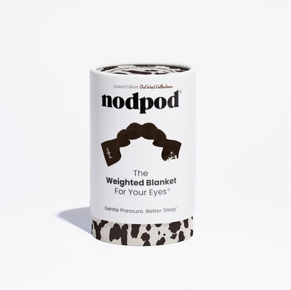 Nodpod Cowhide Weighted Sleep Mask