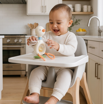 Itzy Twist &amp; Bop High Chair Toy (Goose)