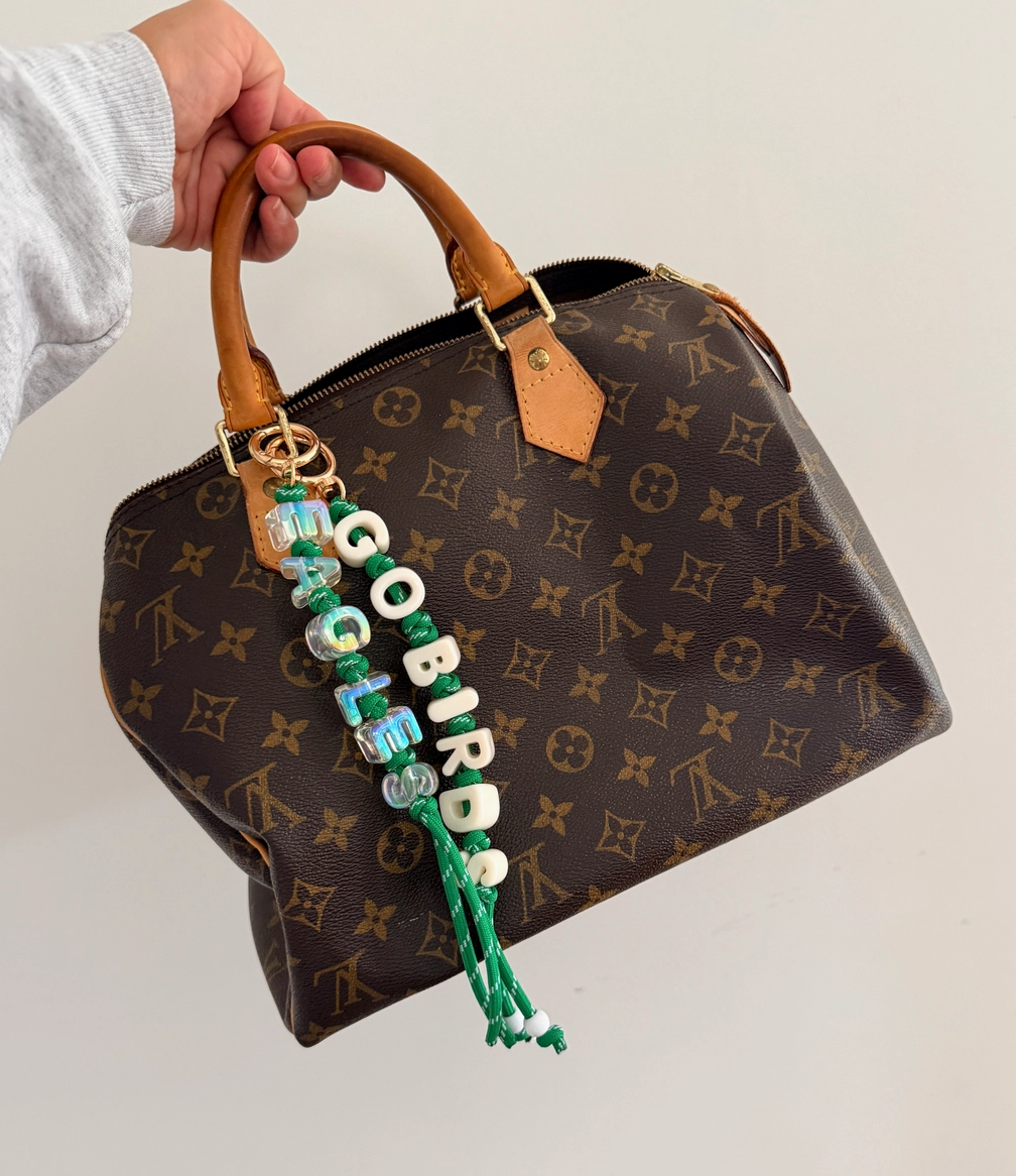 "GO BIRDS" Bag Charm
