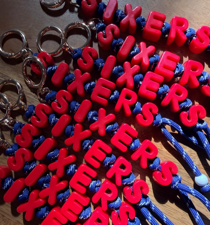 "SIXERS" Bag Charm