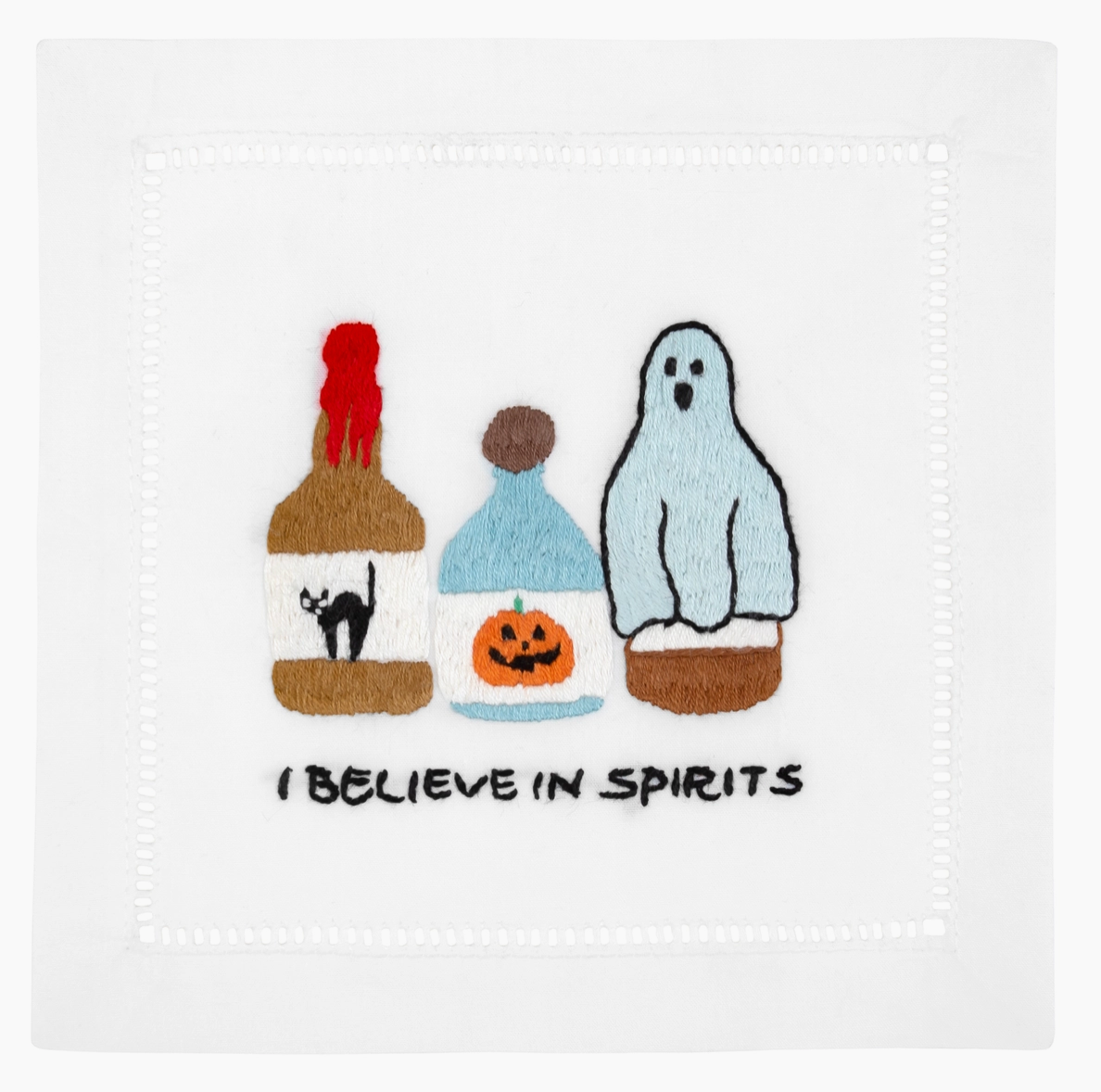 "I Believe in Spirits" Cocktail Napkin