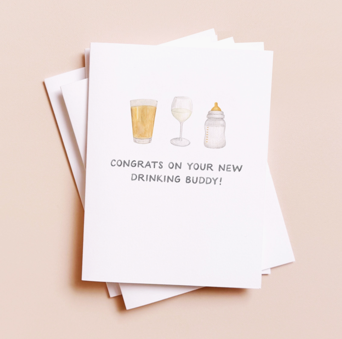 Drinking Buddies Card
