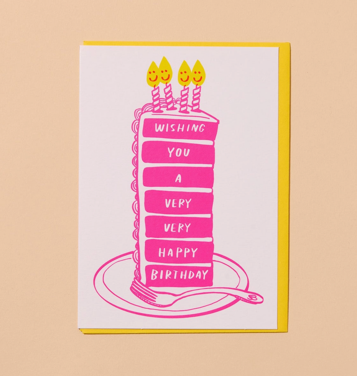 Very Very Happy Birthday Card