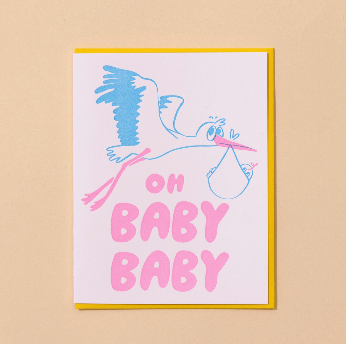 Oh Baby Baby Card