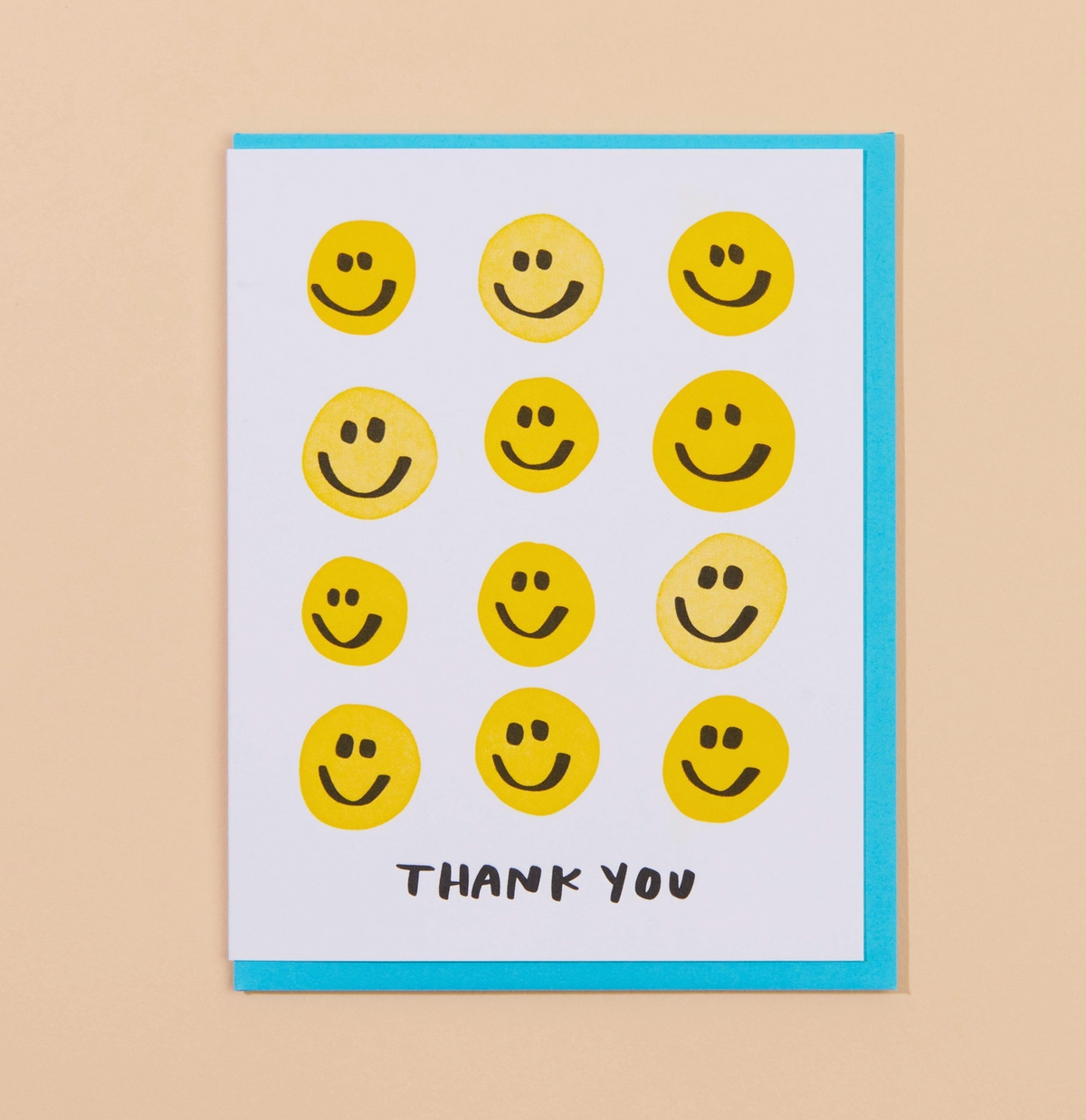 Smiley Thank You Card