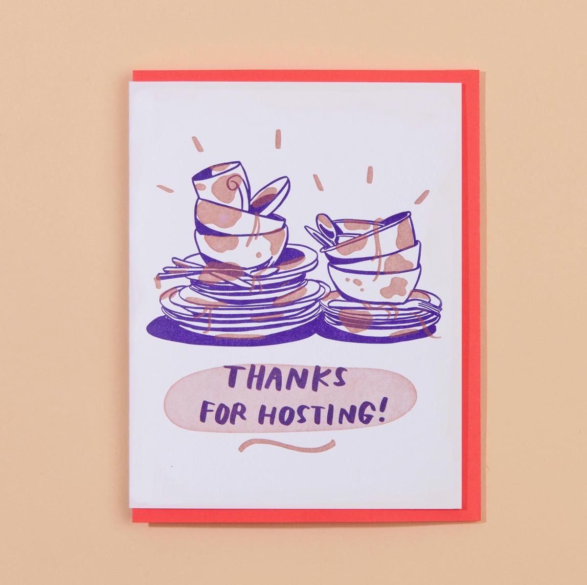 Thanks for Hosting Card