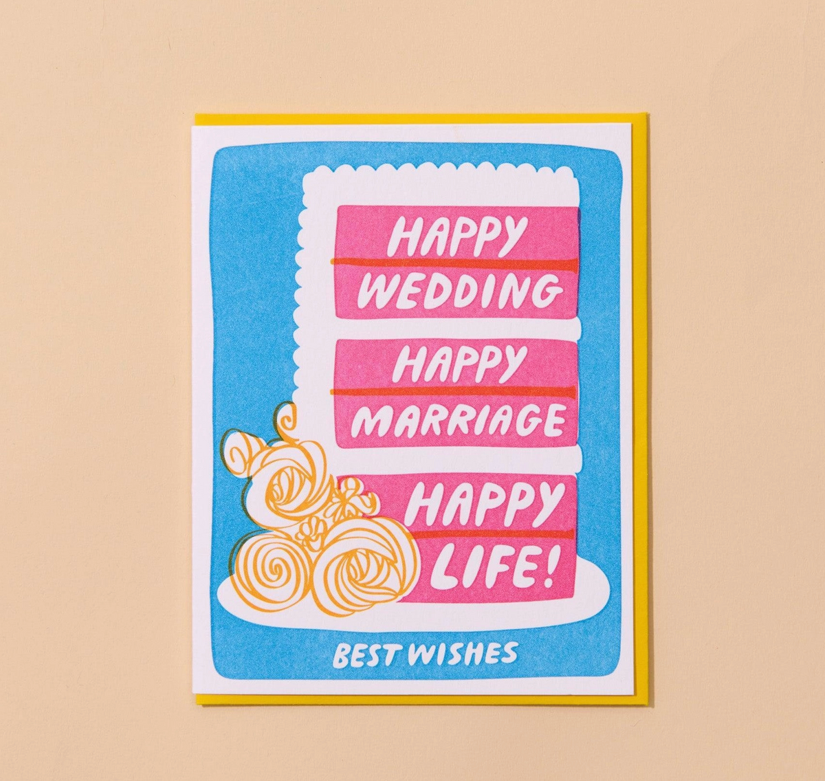 Happy Wedding, Marriage, &amp; Life Card
