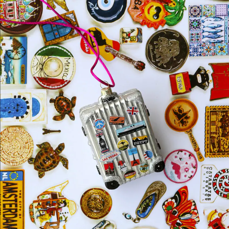 Jetsetter Suitcase Ornament
