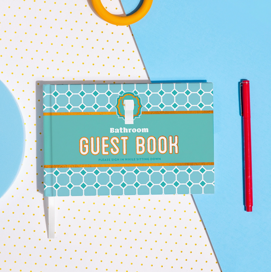 Bathroom Guestbook