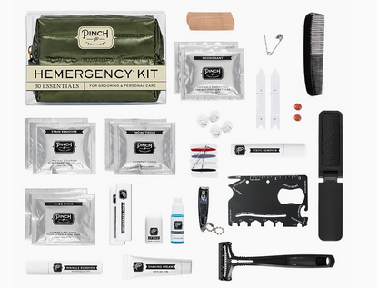 Green Puffy Hemergency Kit