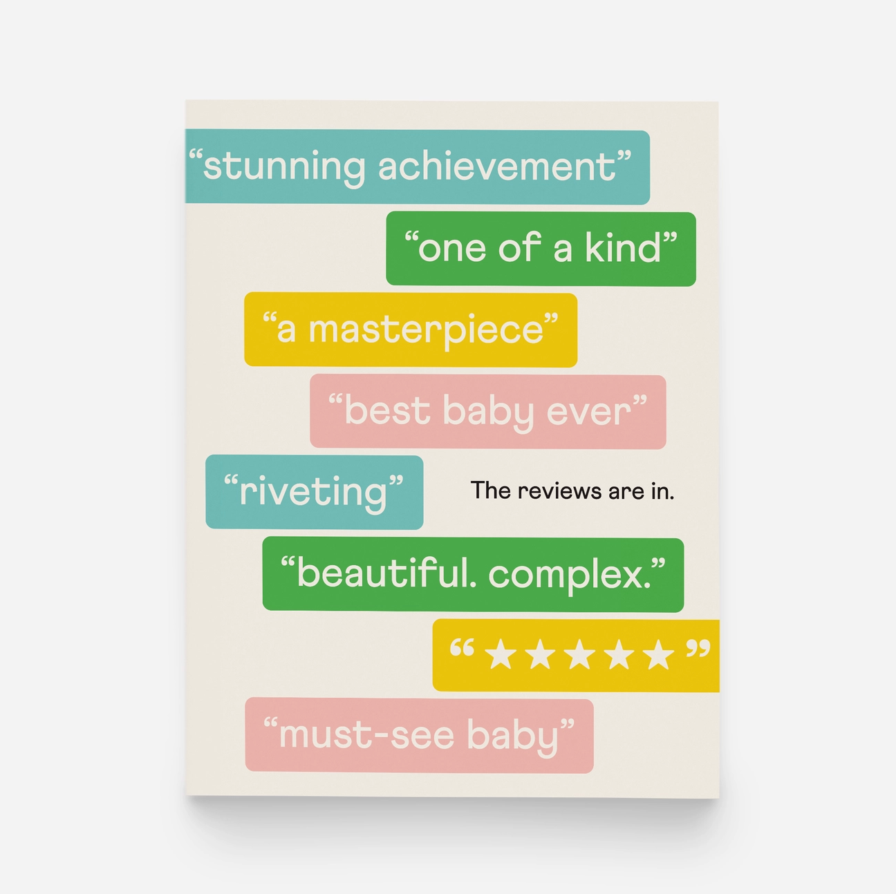 Baby Reviews Card