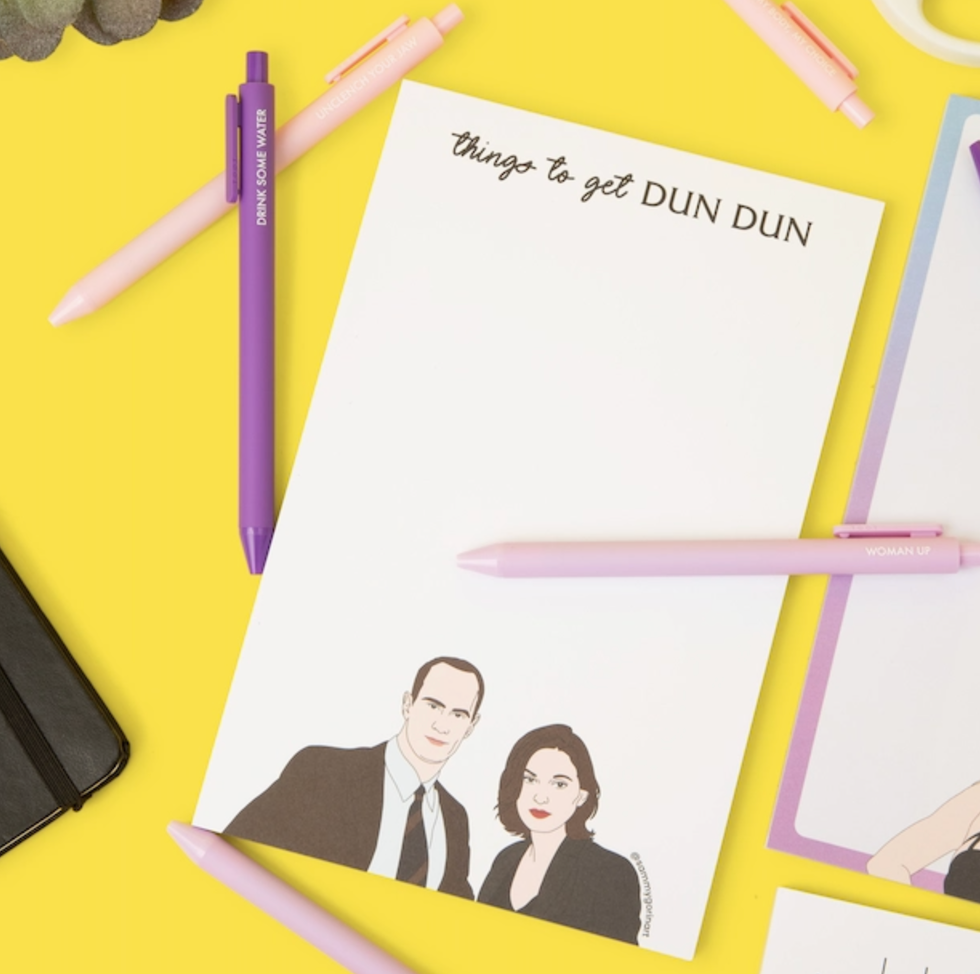 Law & Order Inspired Notepad