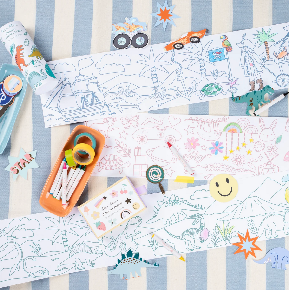 Kids Coloring Rolls