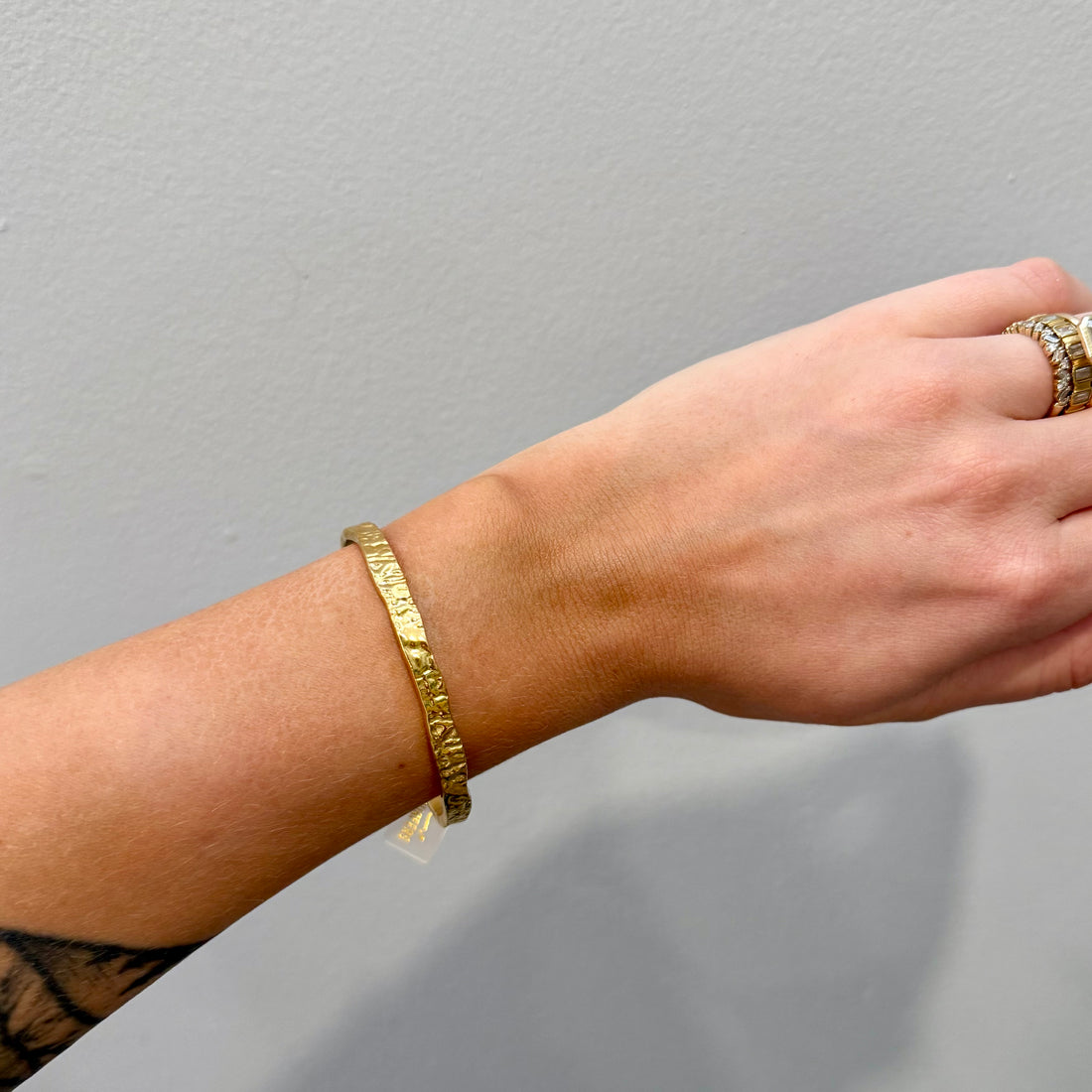 The Hammered Cuff