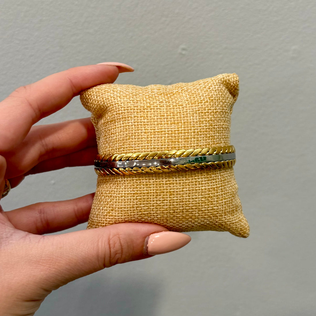 The Twisted Two-Toned Cuff